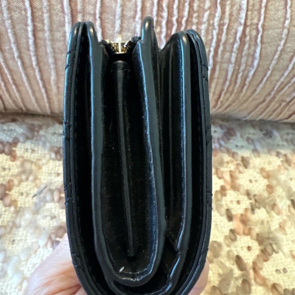 Kate Spade Quilted Black wallet - Picture 10 of 11